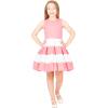 imageBlackButterfly Kids Lilly Vintage Striped 50s Childrens Girls DressPink