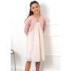 imageBlackButterfly Kids Long Sleeve Sparkle Cardigan Childrens Girls ShrugBaby Pink