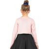 imageBlackButterfly Kids Long Sleeve Sparkle Cardigan Childrens Girls ShrugBaby Pink
