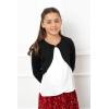 imageBlackButterfly Kids Long Sleeve Sparkle Cardigan Childrens Girls ShrugBlack