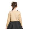 imageBlackButterfly Kids Long Sleeve Sparkle Cardigan Childrens Girls ShrugGold