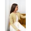 imageBlackButterfly Kids Long Sleeve Sparkle Cardigan Childrens Girls ShrugGold