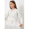 imageBlackButterfly Kids Long Sleeve Sparkle Cardigan Childrens Girls ShrugLight Silver