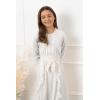 imageBlackButterfly Kids Long Sleeve Sparkle Cardigan Childrens Girls ShrugLight Silver
