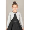 imageBlackButterfly Kids Long Sleeve Sparkle Cardigan Childrens Girls ShrugSilver