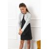 imageBlackButterfly Kids Long Sleeve Sparkle Cardigan Childrens Girls ShrugSilver