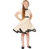imageBlackButterfly Kids Lucy Vintage Clarity 50s Girls DressBeige