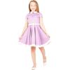 imageBlackButterfly Kids Lucy Vintage Clarity 50s Girls DressPurple