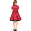 imageBlackButterfly Kids Lucy Vintage Clarity 50s Girls DressRed