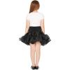 imageBlackButterfly Kids Organza Petticoat SkirtBlack