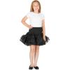 imageBlackButterfly Kids Organza Petticoat SkirtBlack
