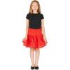 imageBlackButterfly Kids Organza Petticoat SkirtRed