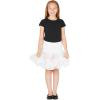 imageBlackButterfly Kids Organza Petticoat SkirtWhite