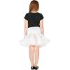 imageBlackButterfly Kids Organza Petticoat SkirtWhite