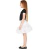 imageBlackButterfly Kids Organza Petticoat SkirtWhite