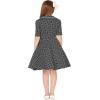 imageBlackButterfly Kids Sabrina Vintage Polka Dot 50s Girls DressBlack