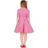 imageBlackButterfly Kids Sabrina Vintage Polka Dot 50s Girls DressPink