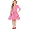 imageBlackButterfly Kids Sabrina Vintage Polka Dot 50s Girls DressPink