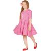 imageBlackButterfly Kids Sabrina Vintage Polka Dot 50s Girls DressPink