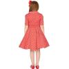 imageBlackButterfly Kids Sabrina Vintage Polka Dot 50s Girls DressRed