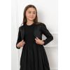 imageBlackButterfly Kids Satin Long Sleeve Bolero Childrens Girls ShrugBlack