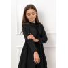 imageBlackButterfly Kids Satin Long Sleeve Bolero Childrens Girls ShrugBlack