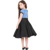 imageBlackButterfly Kids Valerie Vintage Clarity 50s Girls DressBlue