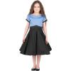 imageBlackButterfly Kids Valerie Vintage Clarity 50s Girls DressBlue