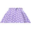 imageBlackButterfly Kids Vintage 50s Full Circle Girls Swing SkirtPurple  Polka Dot