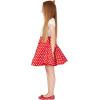 imageBlackButterfly Kids Vintage 50s Full Circle Girls Swing SkirtRed  Polka Dot