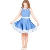 imageBlackButterfly Kids Zoey Vintage Polka Dot 50s Girls DressBlue
