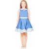 imageBlackButterfly Kids Zoey Vintage Polka Dot 50s Girls DressBlue