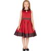 imageBlackButterfly Kids Zoey Vintage Polka Dot 50s Girls DressRed