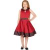imageBlackButterfly Kids Zoey Vintage Polka Dot 50s Girls DressRed