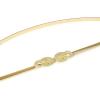 imageBlackButterfly Metallic Elastic Stretchy Chain BeltGold