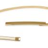 imageBlackButterfly Metallic Elastic Stretchy Chain BeltGold