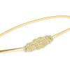 imageBlackButterfly Metallic Elastic Stretchy Chain BeltGold
