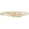 imageBlackButterfly Metallic Elastic Stretchy Chain BeltGold