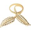 imageBlackButterfly Metallic Elastic Stretchy Chain BeltGold