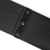 imageBlackButterfly Pirate Cosplay Elastic Halloween Waist Rivets Waspie Corset BeltBlack