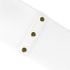 imageBlackButterfly Pirate Cosplay Elastic Halloween Waist Rivets Waspie Corset BeltWhite