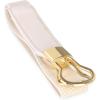 imageBlackButterfly Retro Elastic Round Metal Buckle Skinny Waist Waspie BeltBeige