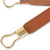 imageBlackButterfly Retro Elastic Round Metal Buckle Skinny Waist Waspie BeltLight Brown