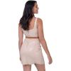 imageBlackButterfly Retro Elastic Round Metal Buckle Skinny Waist Waspie BeltLight Brown