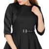 imageBlackButterfly Satin Bolero Shrug  Half SleeveBlack