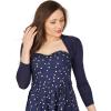 imageBlackButterfly Skinny Long Sleeve Bolero ShrugMidnight Blue