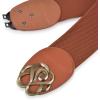 imageBlackButterfly Stretchy Vintage Waspie Elastic Buckle Waist BeltLight Brown