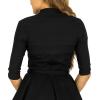 imageBlackButterfly Tailored 34 Sleeve BoleroBlack