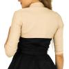 imageBlackButterfly Tailored 34 Sleeve BoleroChampagne