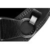 imageBlackButterfly Wide Elastic Stretch Retro Metal Interlock Buckle BeltBlack